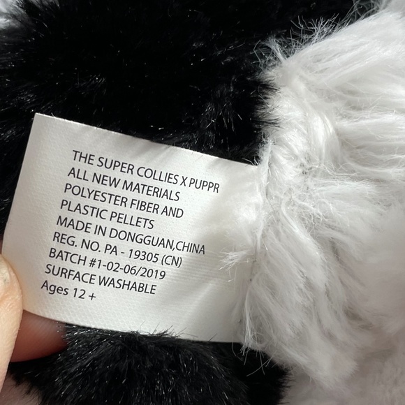 The Super Collies Hero Plush Border Collie Dog Late Night with David Letterman - Picture 10 of 13